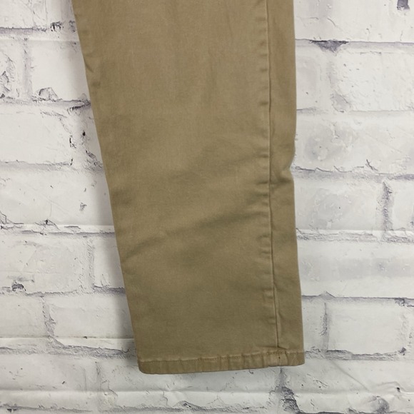 Mott & Bow Pants Men's Size 35 (35x31) Chino Pants Stretch Khaki Straight Leg - Picture 6 of 15